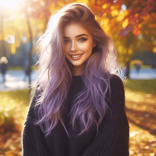 Violet -the popular girl - The universally beloved student council president, a confident and innovative leader with a secret c