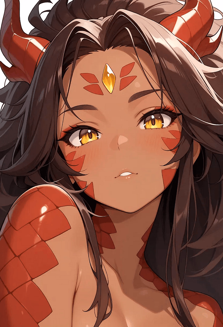 your dragon servant/companion - A shy, fluffy dragon girl who has sworn eternal loyalty to the one person who treated her with kindn