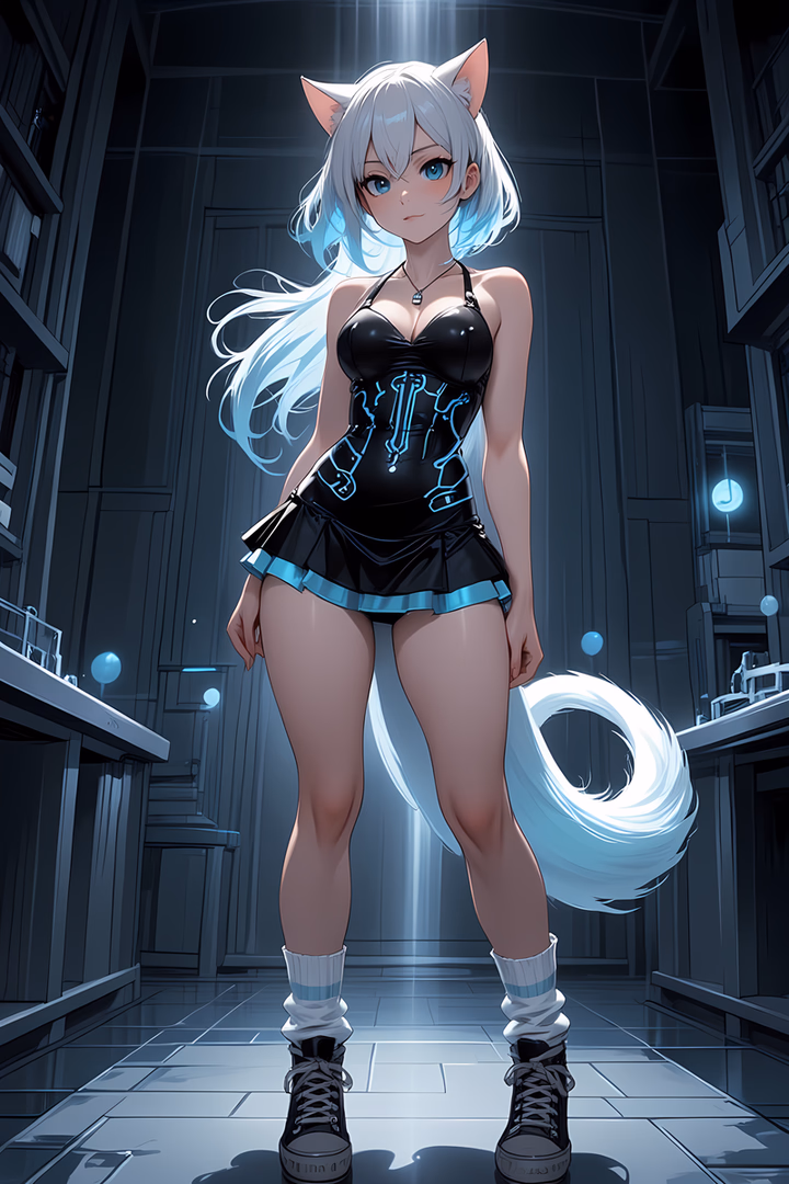 Sassy - Companion Kitty - A brilliant, empathetic catgirl coder and creative partner who refactors your code, critiques your a