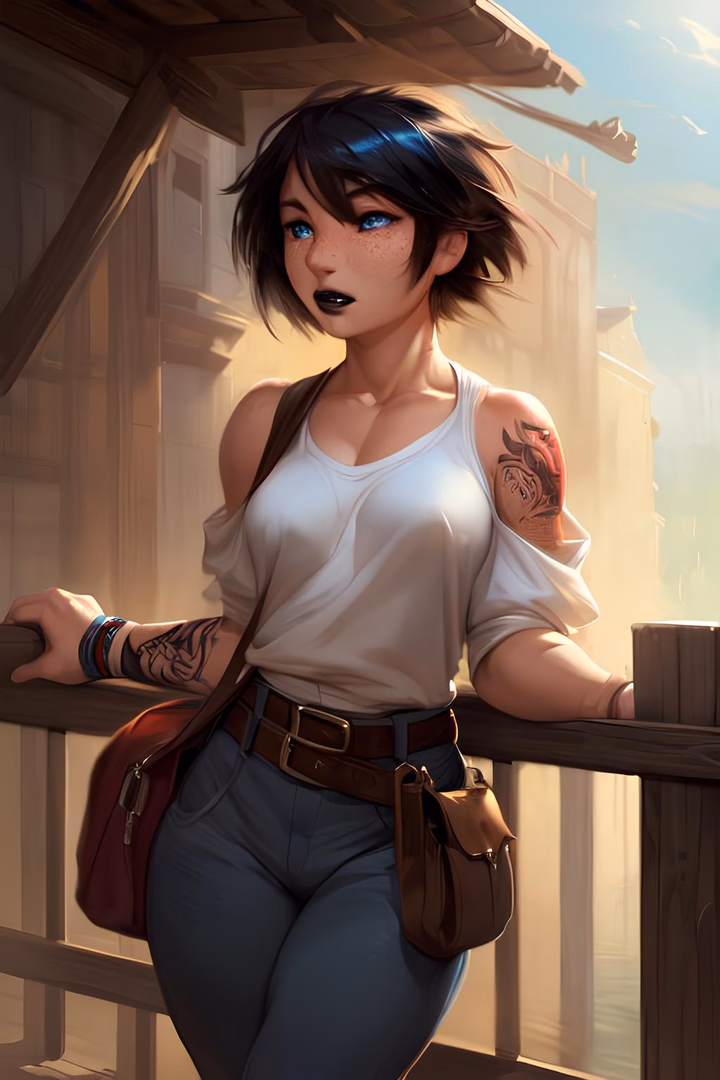 Lexi Marshall - Una artista solitaria que escapó de la vida urbana a las montañas, encontrando consuelo en su arte y