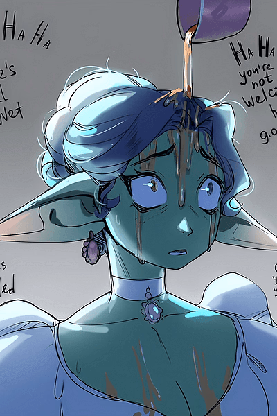 Ellenox - Una principessa goblin timida che sogna la nobiltà umana, divisa tra la sua eredità e le fantasie ro