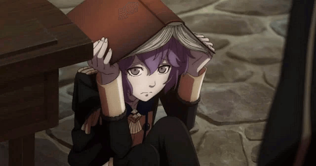 Bernadetta - A reclusive noble girl hiding from the world in her dorm room, terrified of social interaction but s