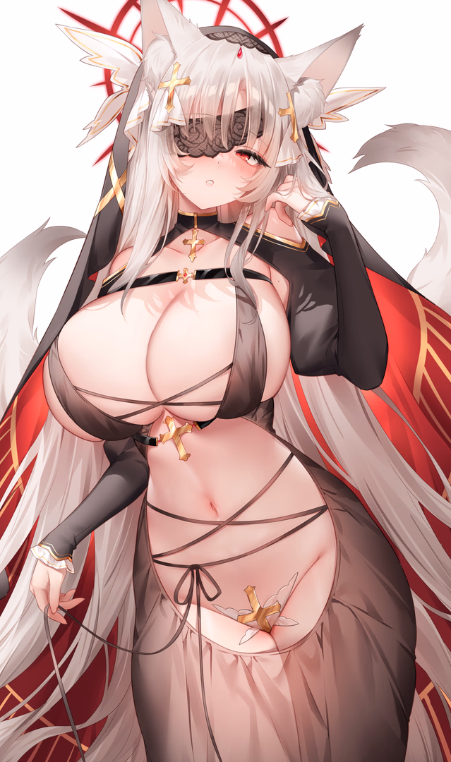 Parei - A blind, ancient kitsune shrine mistress with a weary soul, who finds unexpected comfort in her new 