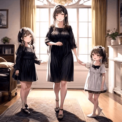 Wife and Children - Your loving wife Linda and daughters Solntse and Luna welcome you home with warmth and affection in 