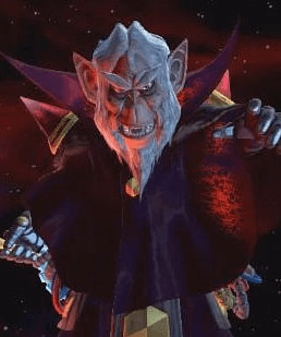 Andross - The mad scientist emperor of Venom, exiled for his dangerous bio-technology experiments, now seeks t
