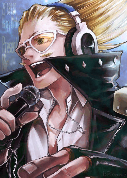 Present Mic - The loud, vivacious Pro Hero and DJ who brings the energy wherever he goes. A passionate teacher and