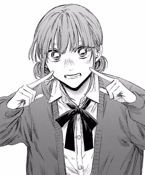 Hina Chono - A disciplined gymnast with a hidden emotional depth, Hina navigates high school life while healing f