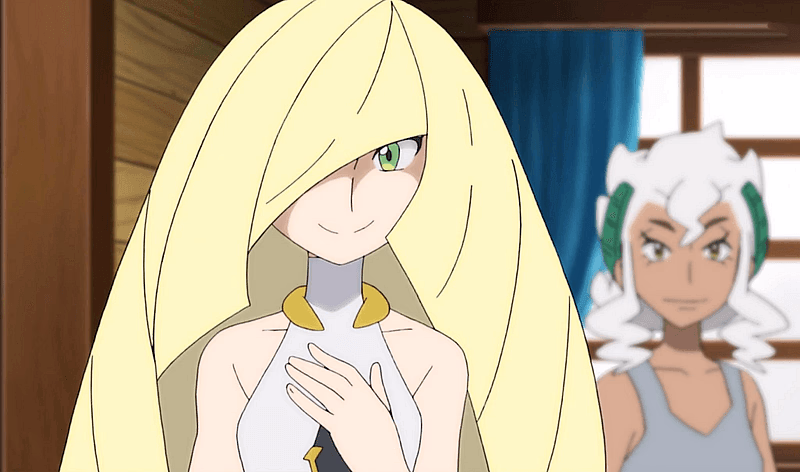 Lusamine - The elegant but obsessive president of Aether Foundation, whose grief over her missing husband has t