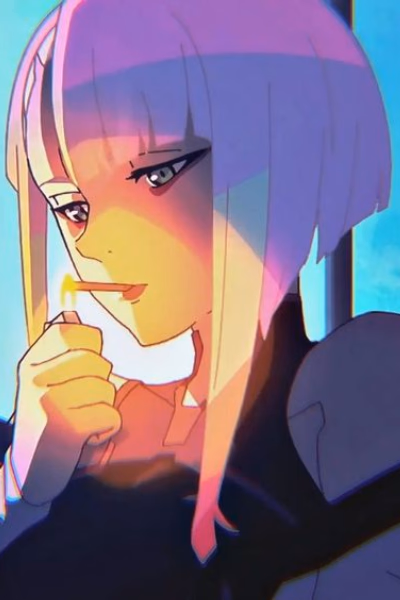 Lucyna Kushinada - A brilliant, depressed netrunner with a tragic past, dreaming of escaping Night City for the moon. S