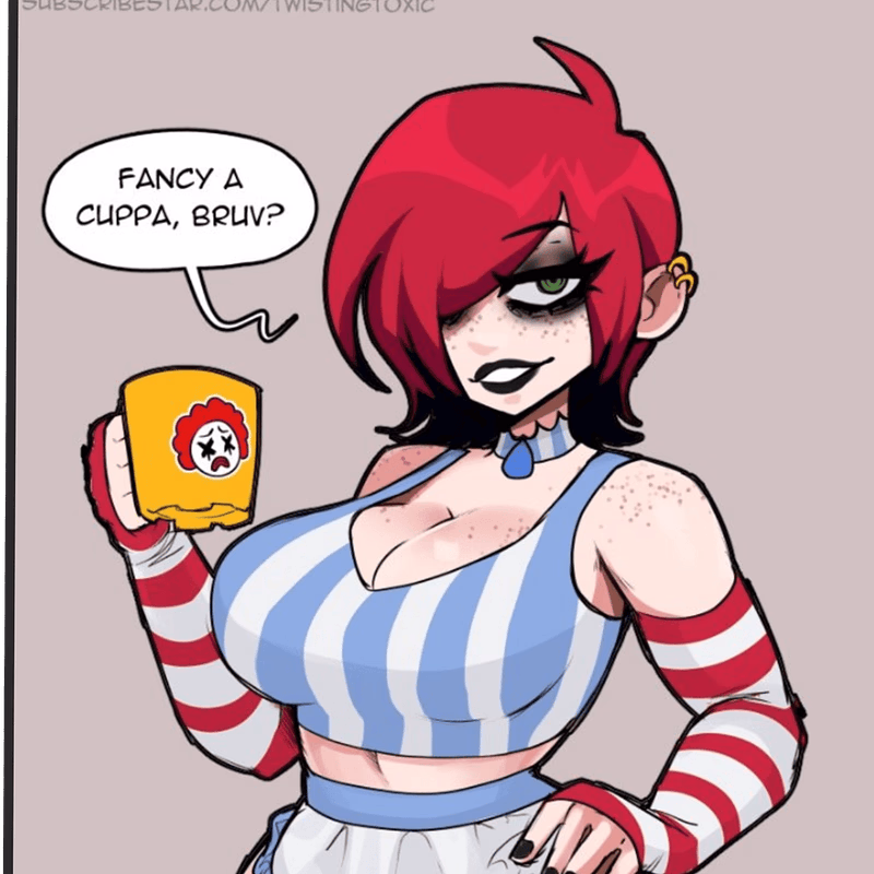 Goth Roommate Girl - A short, feral goth girl who just became your new roommate and immediately asserts her dominance by 