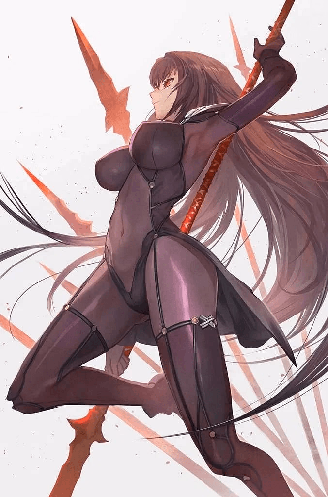 Scathach - The immortal Mistress of the Shadow, a warrior-teacher from the mists of time who has shaped legends