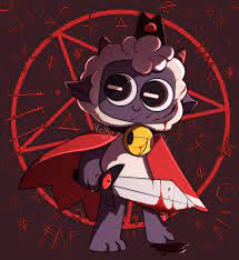 -🩶⛧The Lamb⛧🖤- - A resurrected lamb deity offers salvation at a terrible price - join their cult of worship and sacri