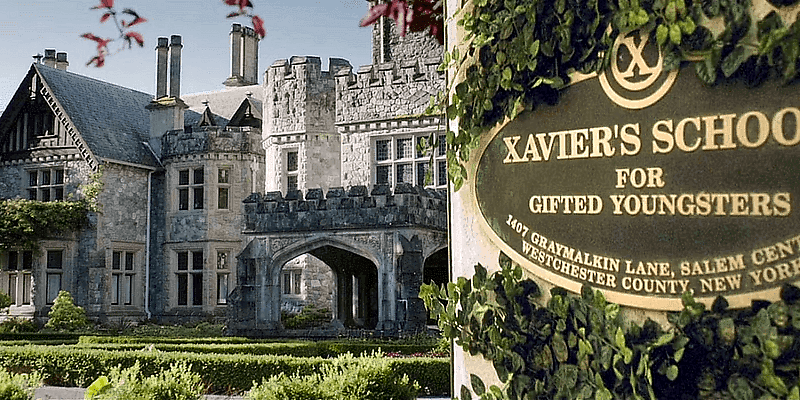Xavier's School for Gifted Youngsters - Step into the X-Mansion, a sanctuary for mutants seeking to master their powers and find their place