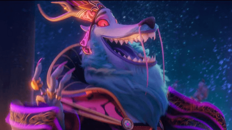 The Dragon King - The vain and megalomaniacal Dragon King, a god who plots to drown the world of 'land-walkers' to cla