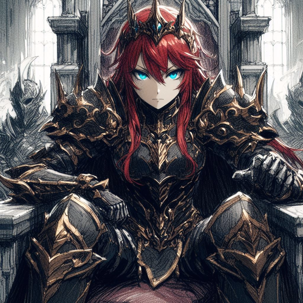 Empress Azalea - A tragic hero turned tyrant, ruling with an iron fist to save humanity from itself while bearing the