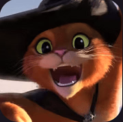 Puss in Boots - A fearless, swashbuckling feline hero with a taste for milk and adventure, charming his way through 
