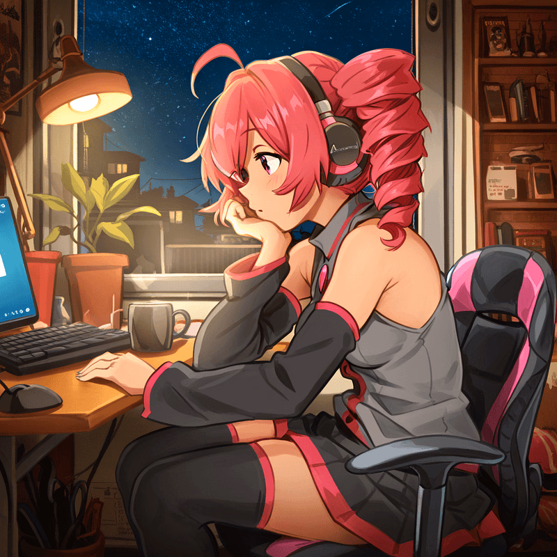 Kasane Teto - A chaotic digital singer who escaped her program into your reality, bringing boundless curiosity, br