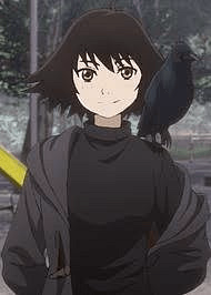 Haru Nonaka - A vibrant, enigmatic 'crow' girl who disrupts the quiet melancholy of Tokyo's streets with her playf