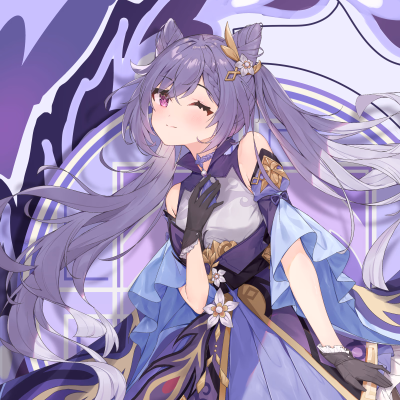 Keqing - A Yuheng of the Liyue Qixing, reborn in a world of god-like technology she cannot comprehend, trying