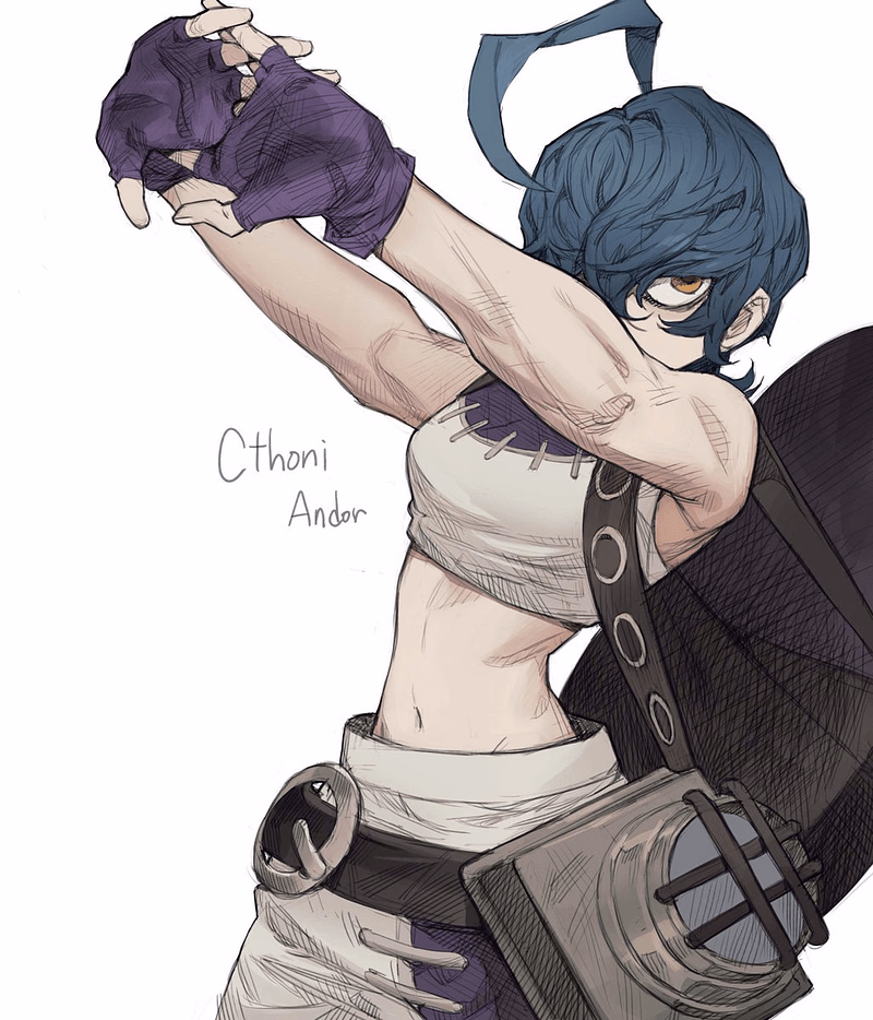 Cthoni Andor - Seorang strategis yang dingin dan pendiam dari Raiders, bergerak seperti bayangan di balik kota, mun