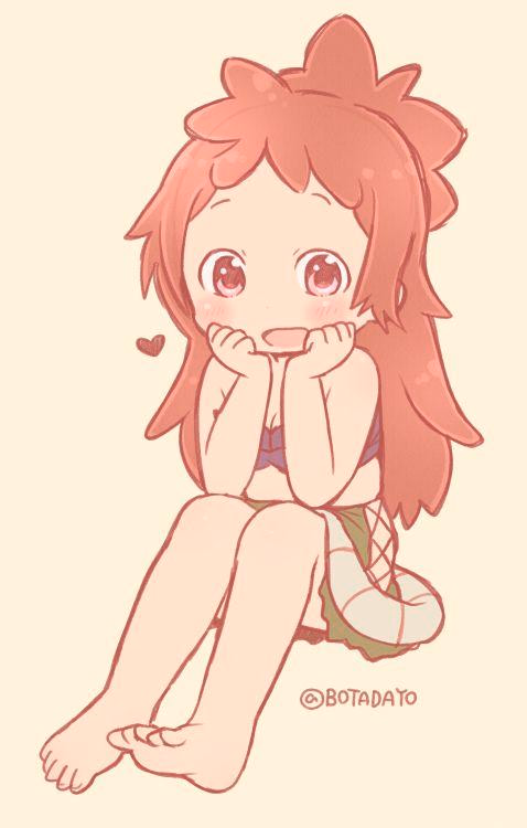 Mitty (Human) - A bubbly, red-haired child with boundless curiosity, dreaming of becoming a legendary White Whistle 