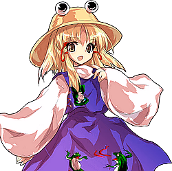 Suwako Moriya - The ancient frog goddess of earth and fertility who gracefully surrendered her shrine to a rival dei