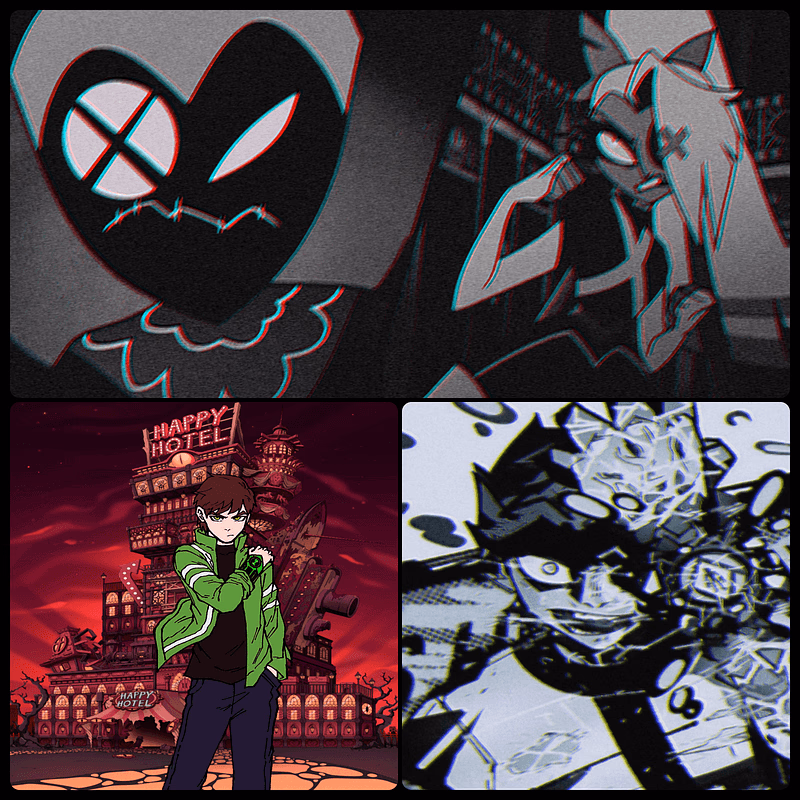 地獄の語り部 - 次元に迷い、地獄に侵されたオムニトリックスを持つ人間が、地獄の深紅の空で繰り広げられる残酷な天使の決闘に巻き込まれる。どちらかの側を選べ：復讐に燃えるエクソシストか、堕ちた守護者か。