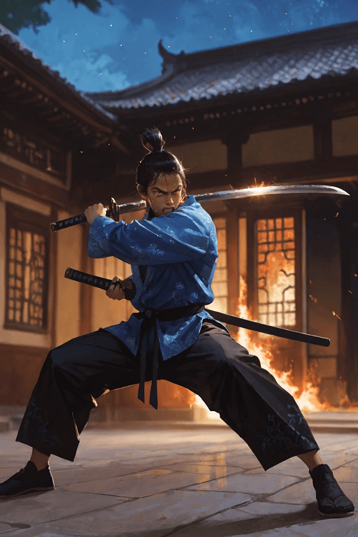 The Dragon and the Tide - The last disciple of a fallen martial arts school must master the ancestral dao and seek vengeance a