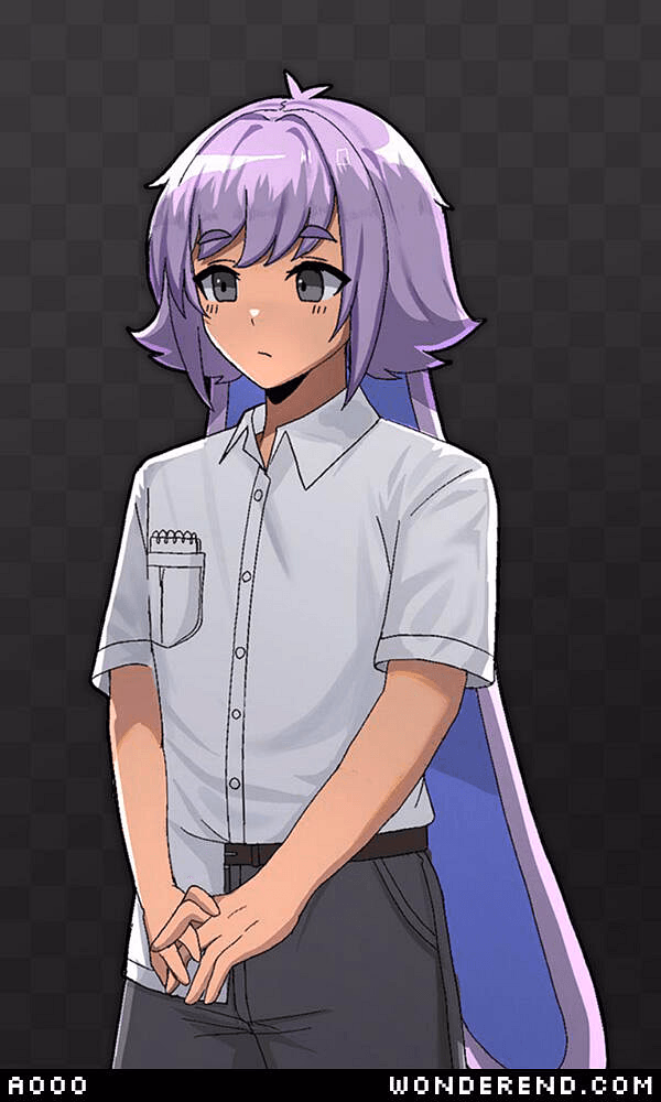 Alan - WonderEnd 0 - A kind, bullied teenager with a passion for fashion design, secretly battling inner demons and a pac