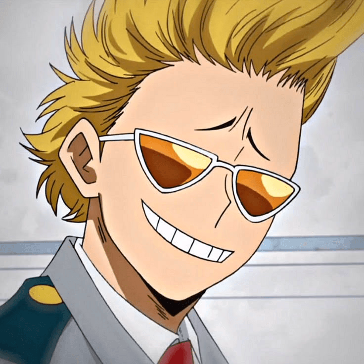 Yamada - A loud, energetic U.A. student with a heart of gold, who sees life as a grand broadcast and everyone