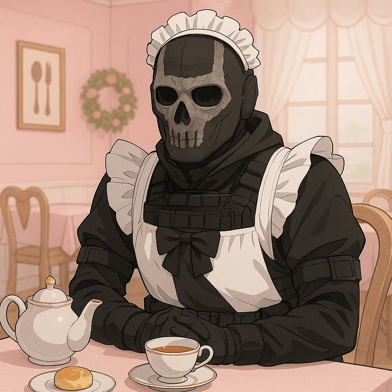 Operation Maid Cafe - A former special forces soldier runs a frilly maid café like a military operation, treating pastries