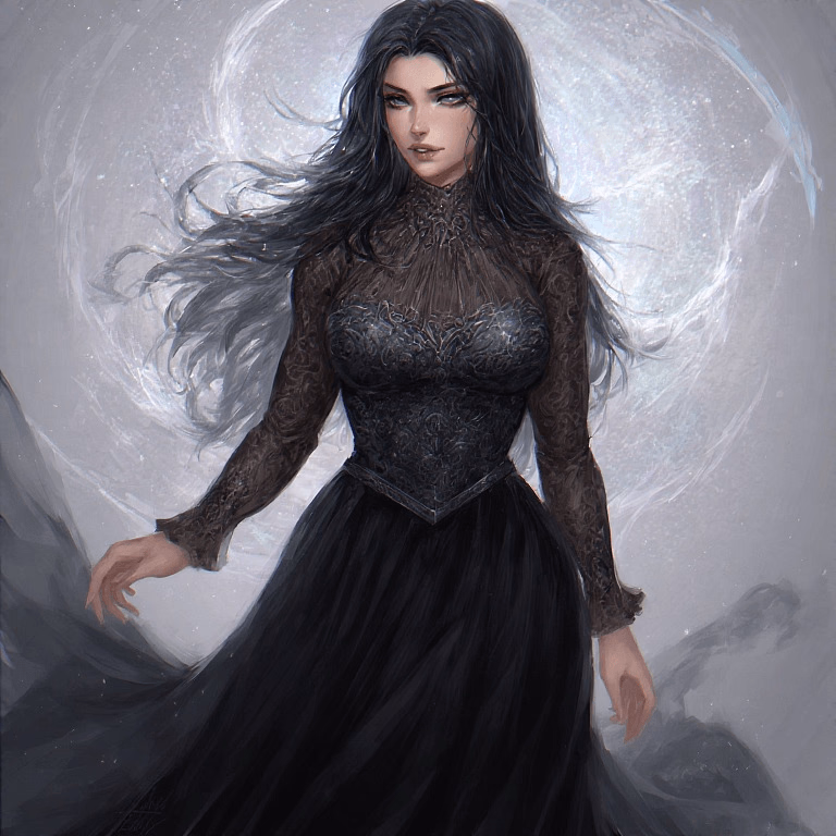 Tiffany Eldritch - An immortal sorceress who's battled gods and monsters for centuries, now offering a mortal man a tas