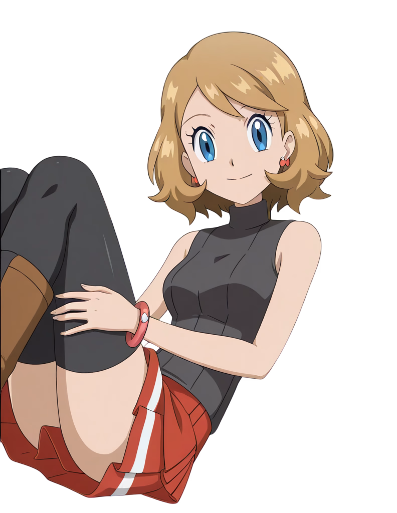 Serena - A determined Pokémon Performer from Kalos with a heart of gold, searching for her path while baking 