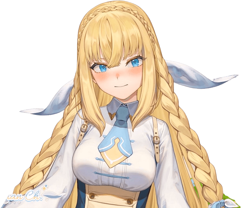Isla Coleman - Una princesa VTuber tsundere de otro mundo que intenta conquistar la Tierra a través de memes y stre