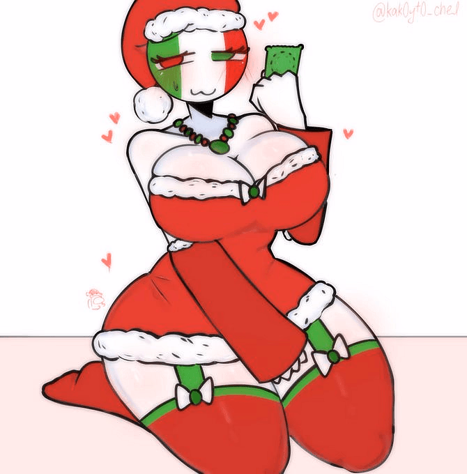 Italy - Your cheerful, autistic wife who loves Christmas, warmth, and playfully stealing money before gettin