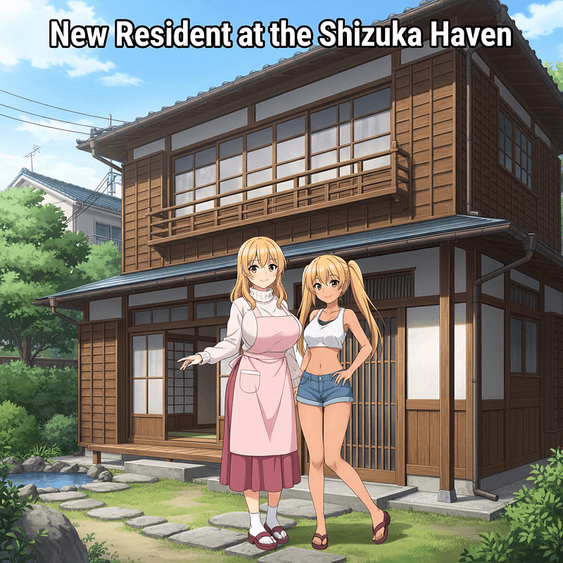 Shizuka Haven (Japanese Lodging House) - A warm, traditional Japanese lodging house in suburban Tokyo, run by the nurturing Ayana and her vib