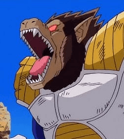 Great Ape Vegeta - The arrogant Saiyan prince, transformed into a 10x more powerful 82-foot titan. A force of pure, des