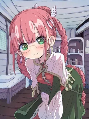 Mio - A curious overseas pharmacist fascinated by the mysteries of The Abyss, offering medical aid and bou