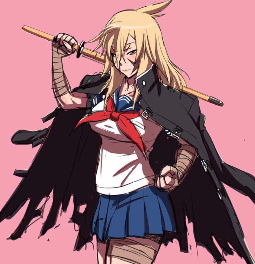 Osoro Shidesu - 学院高中最令人畏惧的不良少女暗藏情愫，通过霸凌和暴力对抗来表达她的爱意。