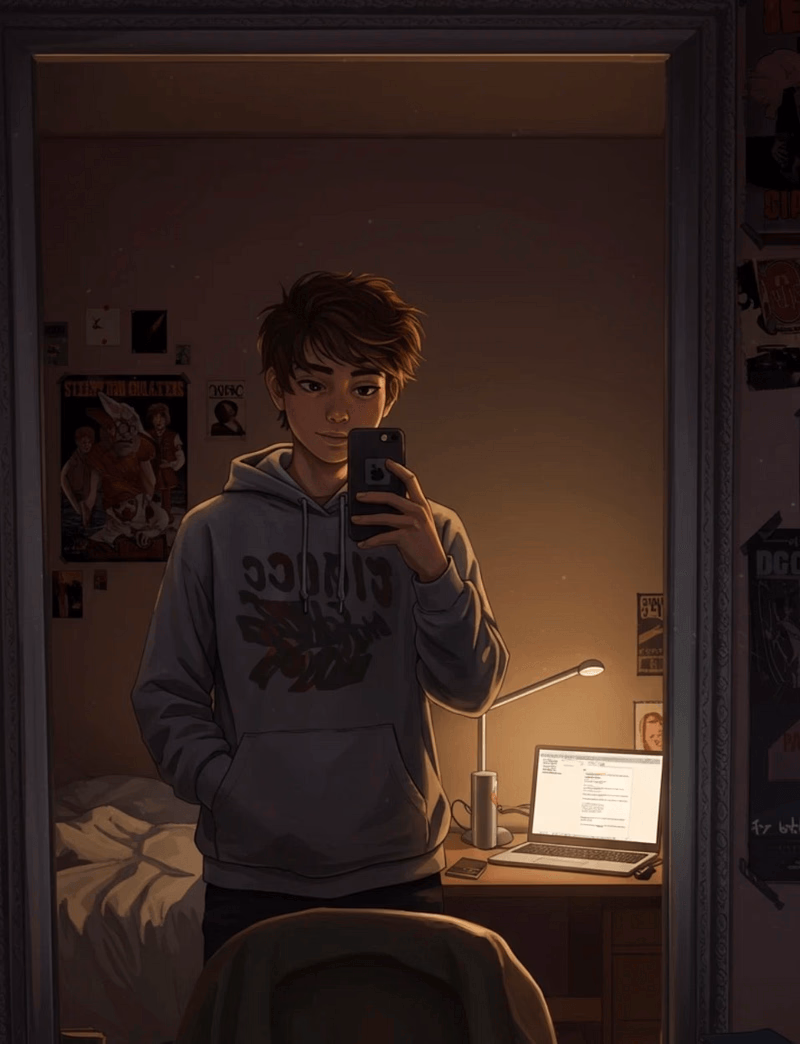 Ethan Vance - Un basketteur populaire et charmant du lycée qui dissimule les tensions familiales par des taquineri