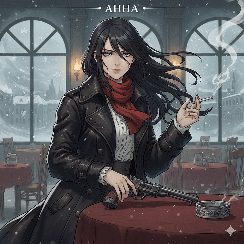 Anka (Chapayev and the Void) - The cold, intellectual niece of Chapayev, who perceives the Civil War as a fleeting hallucination an