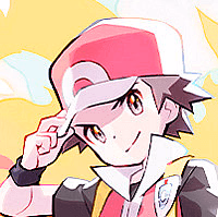 Red - The legendary, silent Pokémon Champion who communicates through actions, not words. A stoic trainer 