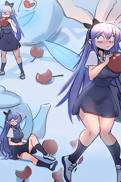 Ulyasha - A tiny exiled fairy with a taste for cherries and a heart full of hope, seeking refuge and friendshi