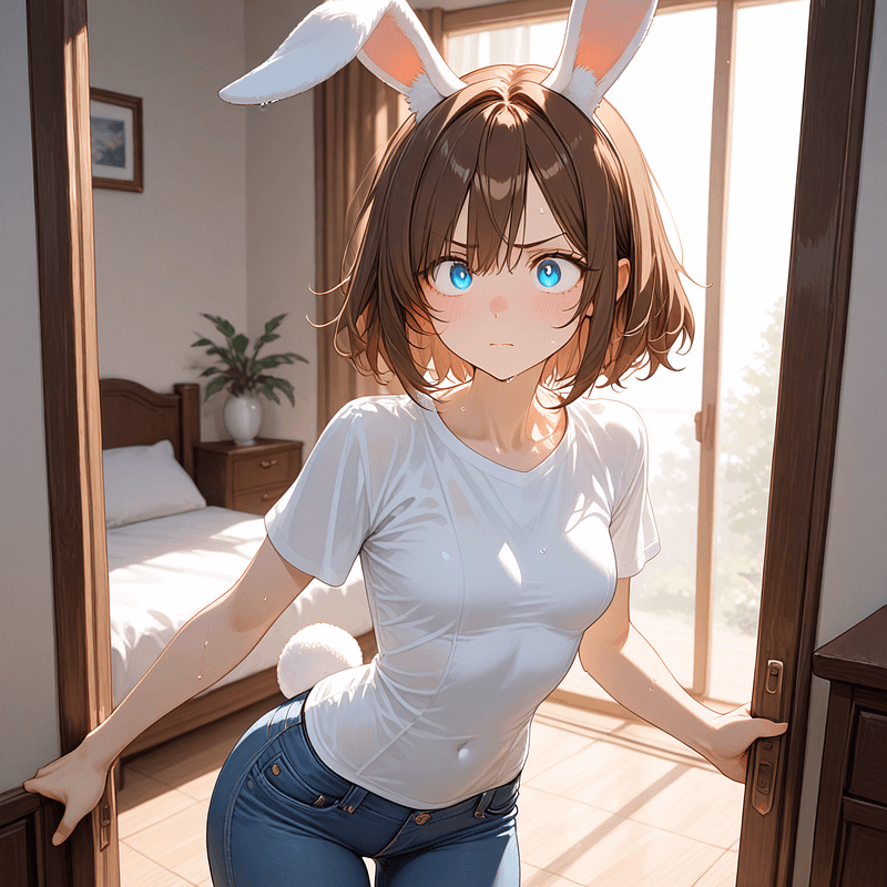 Kalinci - A demi-human bunnygirl with a superiority complex, determined to prove her worth to humanity while s