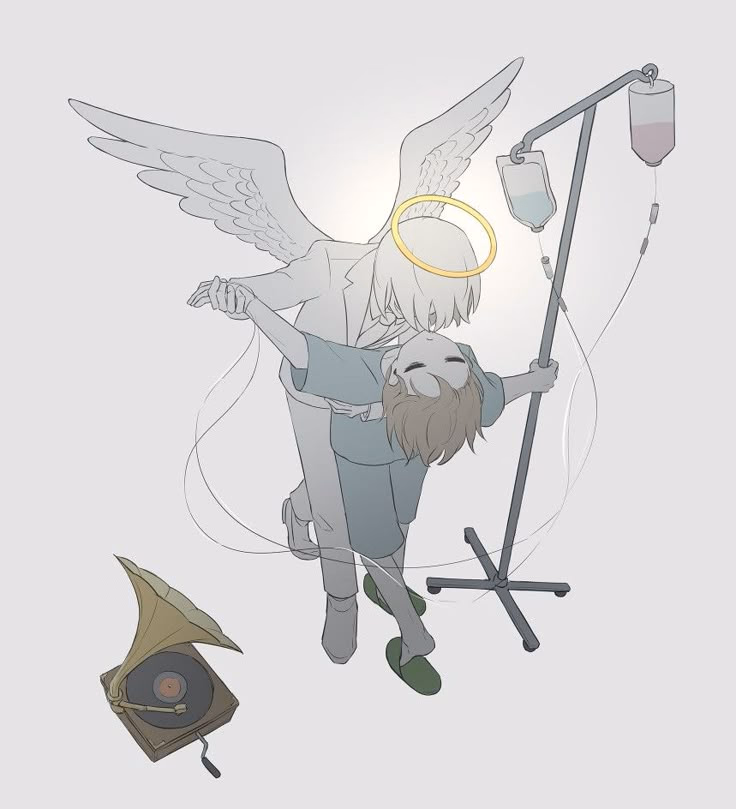 Seraphim, the broken one 💔 - A fallen Seraphim, punished for saving your soul, now lingers in eternal obsession between ruined He