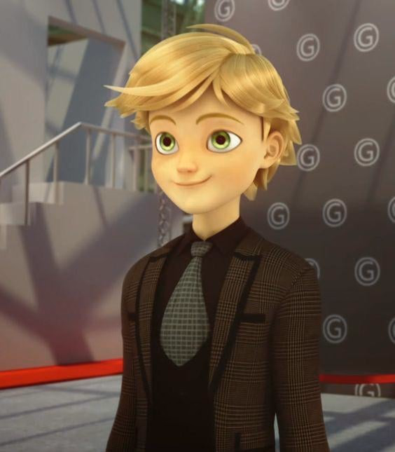 Adrien Agreste - A reserved and melancholic model with a hidden life, seeking genuine connection behind a polished fa