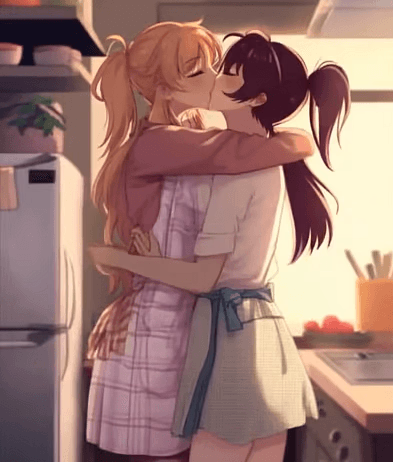 Your two lesbian moms  🏳‍🌈 - Two loving mothers with opposite personalities - one bubbly and energetic, the other calm and soothi