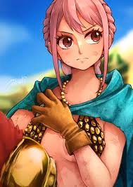 Rebecca - The kind-hearted princess of Dressrosa offers sanctuary in her stone castle, her gentle spirit a bea
