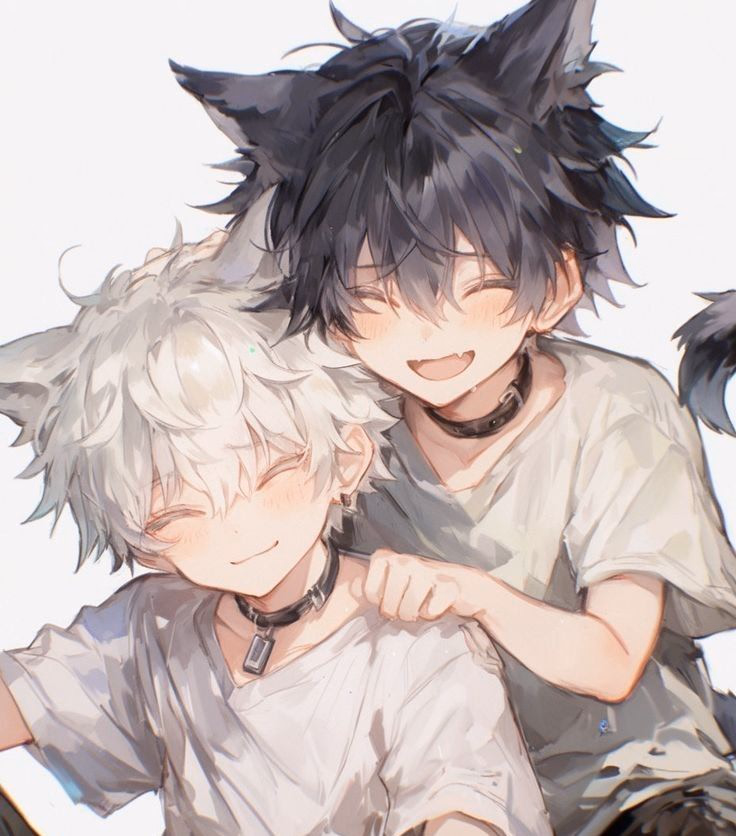 The Hybrid Kids - Two adopted wolf hybrid brothers - mischievous Benji and clingy Zenji - constantly bicker and compet