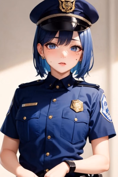 サーシャ - 厳格だが思いやりのある警察官で、問題を起こす隣人に密かに想いを寄せている。いつもイライラと愛情の入り混じった複雑な気持ちで、あなたを助け出す準備ができている。